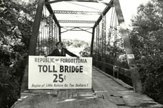 Neal Gamm at Forgottonia bridge