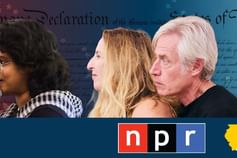 Banner with NPR